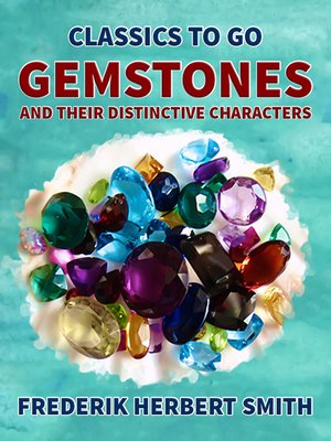 cover image of Gemstones and their distinctive Characters